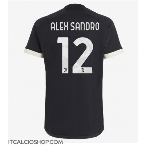 Juventus Alex Sandro #12 Terza Maglia 2023-24 Manica Corta